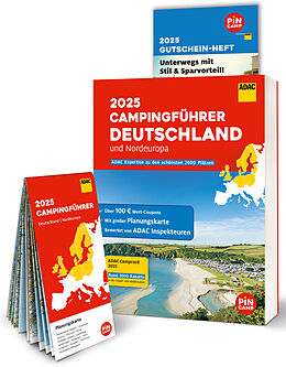 Kartonierter Einband ADAC Campingführer Deutschland/Nordeuropa 2025 von 