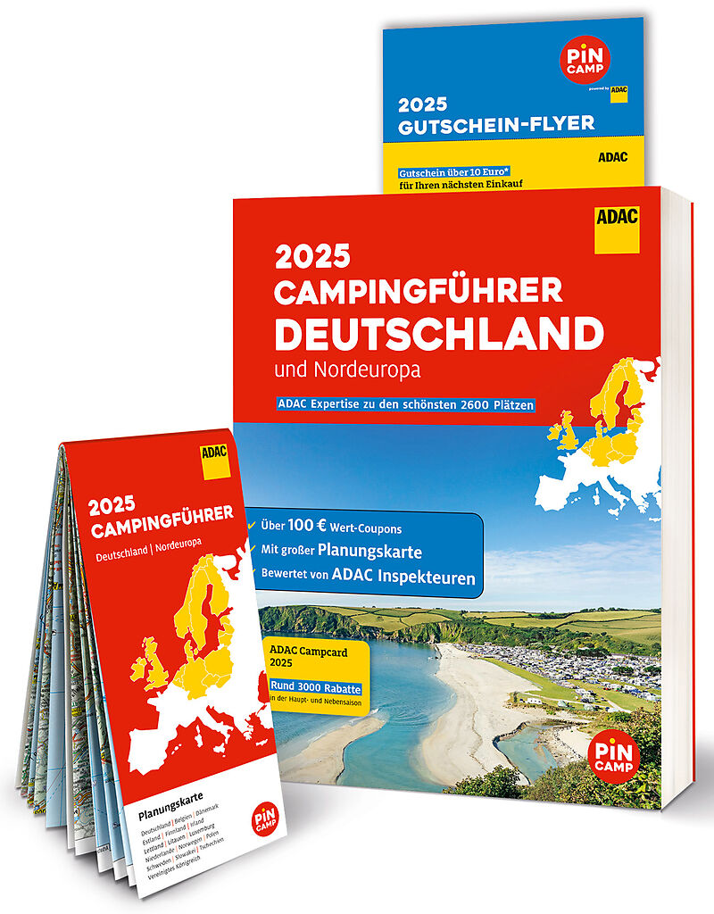 ADAC Campingführer Deutschland/Nordeuropa 2025