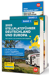 Kartonierter Einband ADAC Stellplatzführer 2025 Deutschland und Europa von 