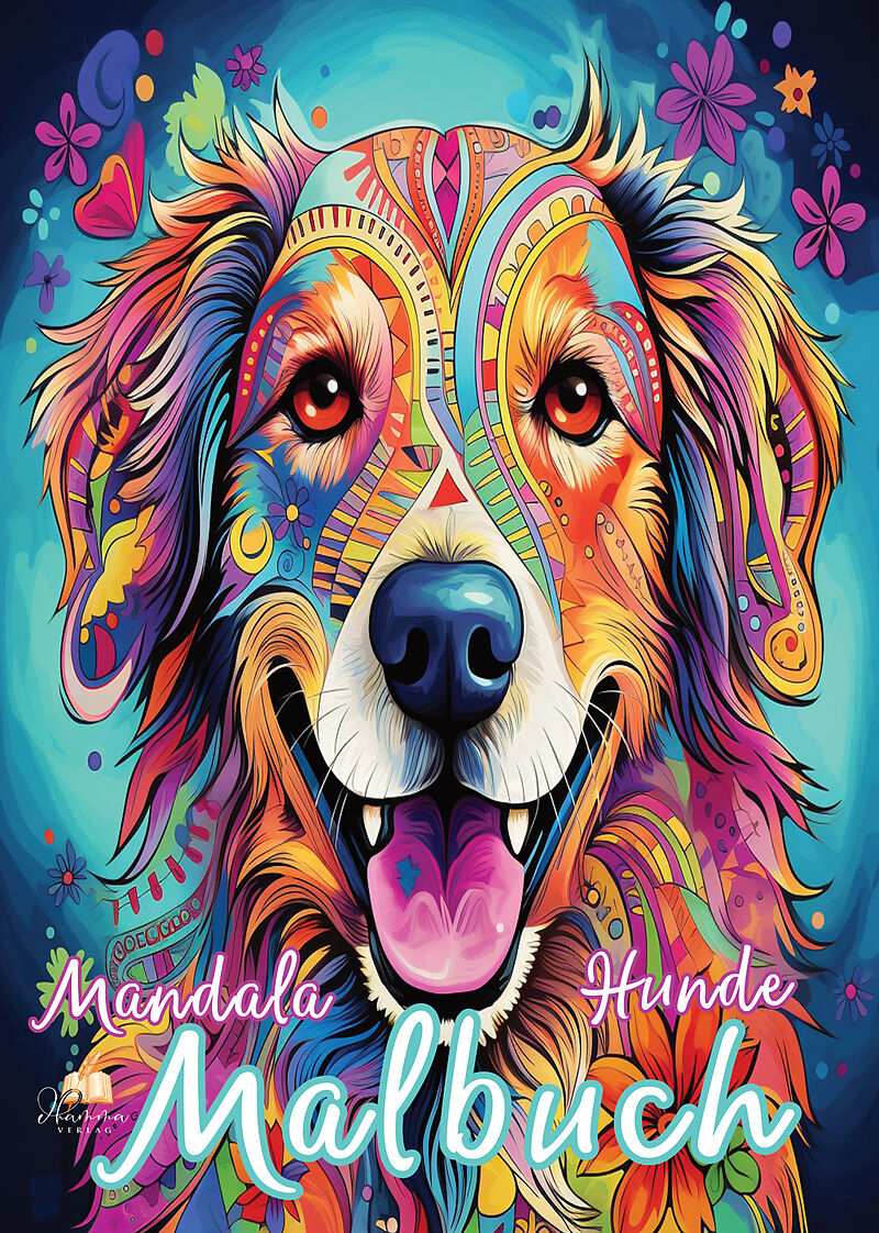 Mandala Malbuch Hunde für Kinder ab 8 Jahren mit 50 schönen Ausmalbildern