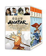 Kartonierter Einband Avatar - Der Herr der Elemente Schuber von Michael Dante DiMartino, Bryan Konietzko, Gene Luen Yang