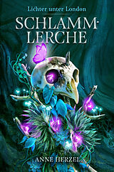 Kartonierter Einband Schlammlerche (Lichter unter London) | mit gestaltetem Farbschnitt von Anne Herzel