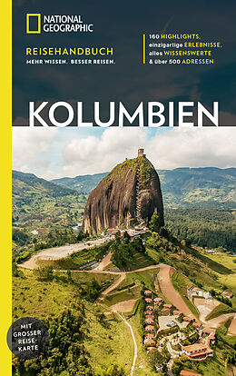 Kartonierter Einband NATIONAL GEOGRAPHIC Reisehandbuch Kolumbien von 