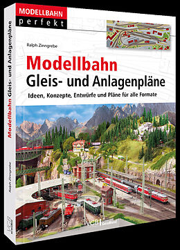 Fester Einband Modellbahn Gleis- und Anlagenpläne von Ralph Zinngrebe