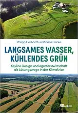 Kartonierter Einband (Kt) Langsames Wasser, kühlendes Grün von Philipp Gerhardt, Sassa Franke