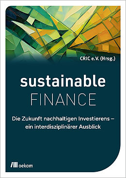 Kartonierter Einband Sustainable Finance von 