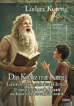 E-Book (epub) Das Kreuz mit Latein - Labor et error - Arbeit und Irrtum - 32 überaus humorvolle Beispiele aus Klassenarbeiten und Formentests von Ludger Koreng