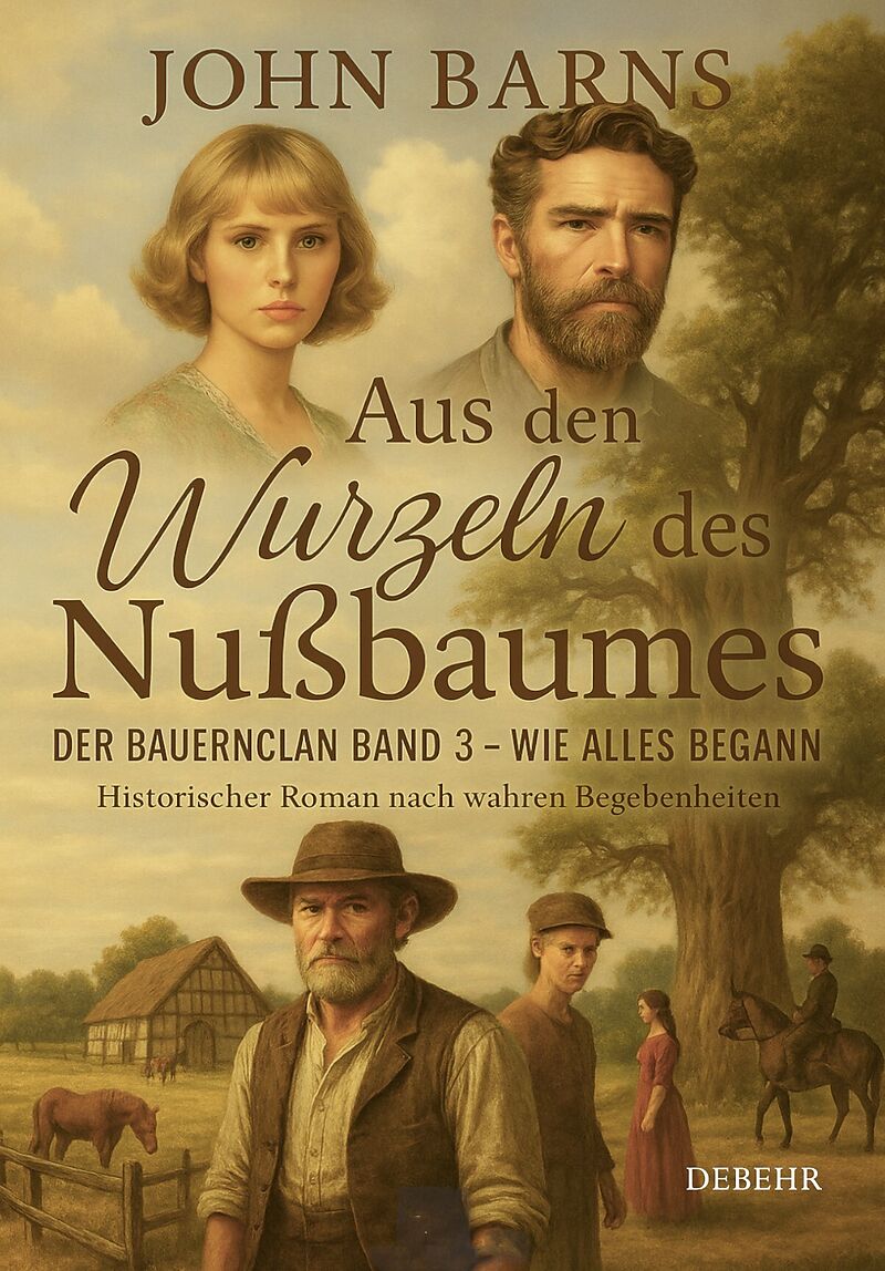Aus den Wurzeln des Nußbaumes - Der Bauernclan Band 3  Wie alles begann - Historischer Roman nach wahren Begebenheiten