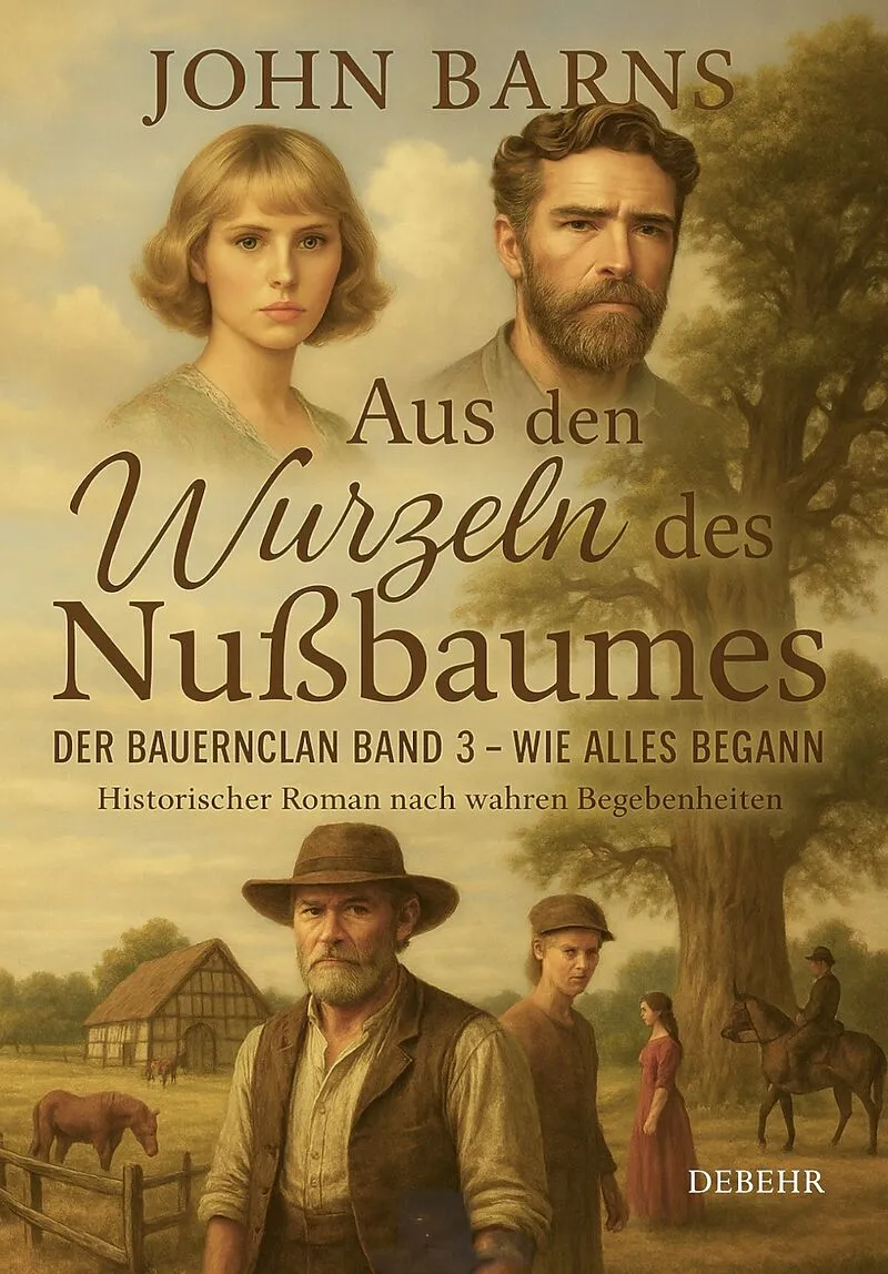 Aus den Wurzeln des Nußbaumes - Der Bauernclan Band 3  Wie alles begann - Historischer Roman nach wahren Begebenheiten
