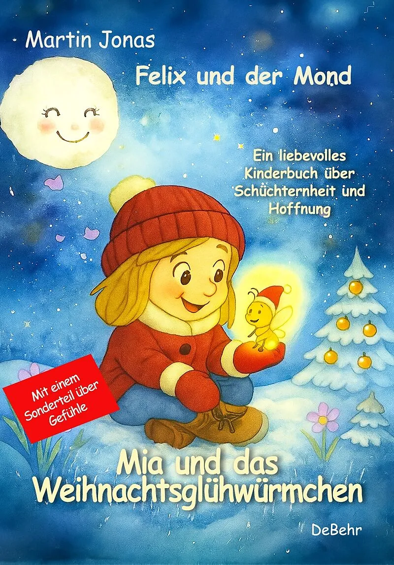 Felix und der Mond - Mia und das Weihnachtsglühwürmchen - Ein liebesvolles Kinderbuch über Schüchternheit und Hoffnung - Mit einem Sonderteil über Gefühle