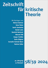 Kartonierter Einband Zeitschrift für kritische Theorie, Heft 58/59 von Helmut Dahmer, Samir Gandesha, Daniel Loick