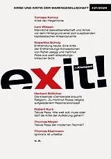 E-Book (epub) exit! Krise und Kritik der Warengesellschaft 21/2024 von Tomasz Konicz, Leni Wissen, Herbert Böttcher