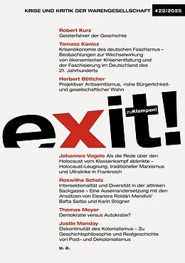 E-Book (epub) exit! Krise und Kritik der Warengesellschaft von Tomasz Konicz, Johannes Vogele, Herbert Böttcher