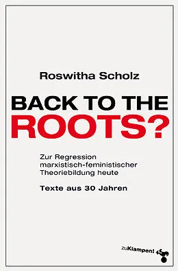 E-Book (pdf) Back to the roots? von Roswitha Scholz