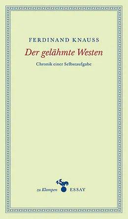 E-Book (pdf) Der gelähmte Westen von Ferdinand Knauß