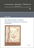 E-Book (pdf) Zur Theorie eines », roman« von Nicola Cipani