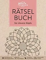 Kartonierter Einband (Kt) Rätselbuch für clevere Köpfe. Bunter Rätselmix für Erwachsene von pen2nature