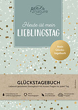 Fester Einband Heute ist mein Lieblingstag I Mein Glückstagebuch I Journal in A5, Hardcover von pen2nature