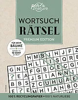 Kartonierter Einband Wortsuchrätsel I Premium Edition I hochwertiger Knobelspaß von Pen2Nature von