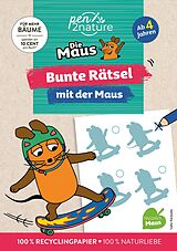Kartonierter Einband Bunte Rätsel mit der Maus von pen2nature