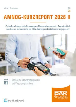 E-Book (pdf) AMNOG-Kurzreport 2026 II von Julian Witte, Laura Naumann