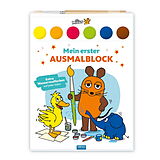 Geheftet TRÖTSCH - Die Maus | Mein erster Ausmalblock | Malblock mit Wasserfarben (Ab 3 Jahren) von 