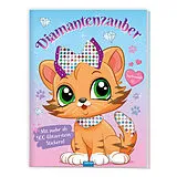 Geheftet TRÖTSCH - Stickermalbuch Diamantenzauber Tierfreunde von 