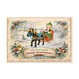 Kalender (Kal) TRÖTSCH - Unser Sandmännchen Adventskalenderkarte Nostalgie von 