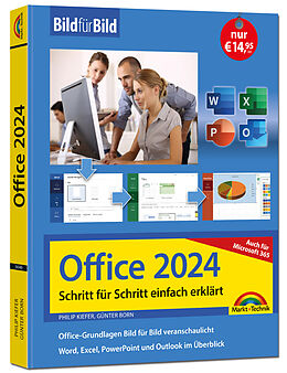 Fester Einband Office 2024 und Microsoft 365 von Philip Kiefer, Günter Born