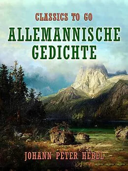 E-Book (epub) Allemannische Gedichte von Johann Peter Hebel
