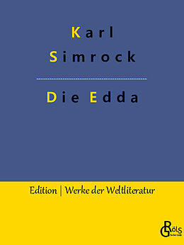 Kartonierter Einband Die Edda von Karl Simrock