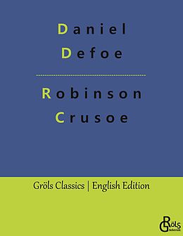 Couverture cartonnée Robinson Crusoe de Daniel Defoe