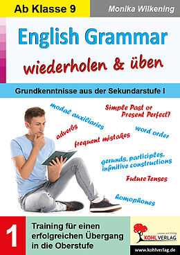 Couverture cartonnée English Grammar wiederholen und üben / Band 1 de Monika Wilkening