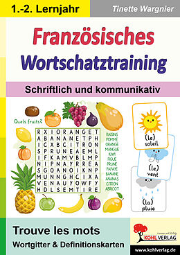 Couverture cartonnée Französisches Wortschatztraining de Tinette Wargnier