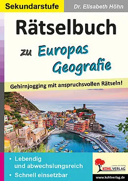 E-Book (pdf) Rätselbuch zu Europas Geografie von Elisabeth Höhn