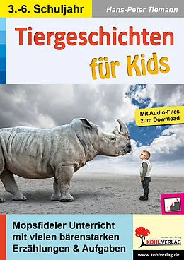 E-Book (pdf) Tiergeschichten für Kids von Hans-Peter Tiemann