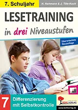 PDF Lesetraining in drei Niveaustufen / Klasse 7 von Horst Hartmann, Jürgen Tille-Koch