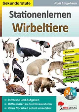 E-Book (pdf) Stationenlernen Wirbeltiere von Rudi Lütgeharm
