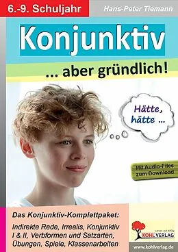 E-Book (pdf) Konjunktiv ... aber gründlich! von Hans-Peter Tiemann