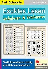 E-Book (pdf) Exaktes Lesen anbahnen und trainieren von Michael Junga