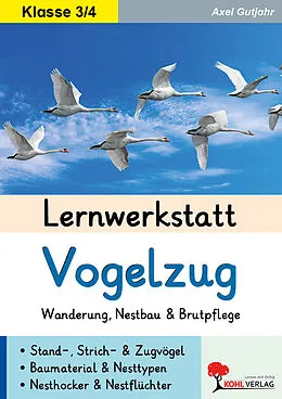 E-Book (pdf) Lernwerkstatt Vogelzug von Axel Gutjahr