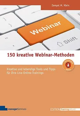 E-Book (pdf) 150 kreative Webinar-Methoden von Zamyat M Klein