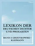 E-Book (epub) Lexikon der deutschen Dichter und Prosaisten vom Beginn des 19. Jahrhunderts bis zur Gegenwart von Franz Brümmer