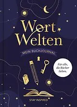 Fester Einband Wort Welten: Buchjournal XXL - Lesetagebuch & Buchjournal für 100 Bücher | Buchtagebuch für Blogger und Booktok | Reading Journal | Lesetracker | Buchlisten | Blogging-Tools | Lesechallenges von Lisa Wirth