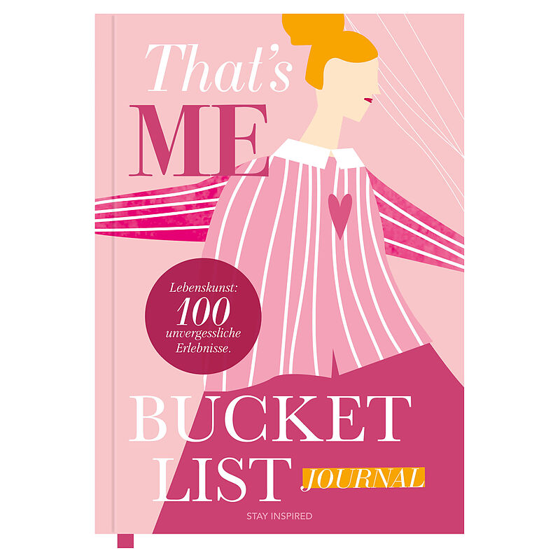 Thats Me Bucket List | Das ultimative Bucket List Buch für ein erfülltes Leben | Das Ausfüllbuch für 100 unvergessliche Erlebnisse und Momente | 100 Dinge, die man im Leben getan haben muss