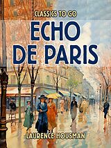 eBook (epub) Echo De Paris de Laurence Housman