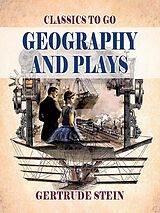 eBook (epub) Geography and Plays de Gertrude Stein