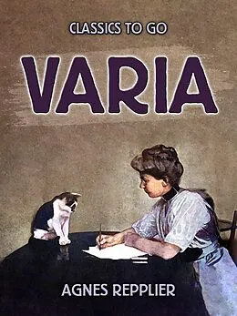 E-Book (epub) Varia von Agnes Repplier