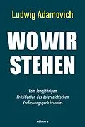 E-Book (epub) Wo wir stehen von Ludwig Adamovich