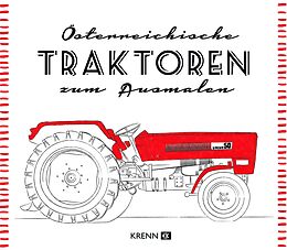 Kartonierter Einband Österreichische Traktoren Malbuch von 